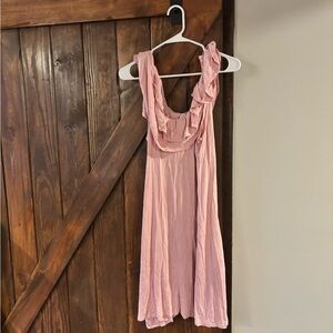 Pink Sleeveless Dress